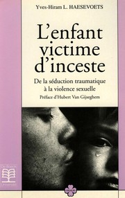 Front cover of L' enfant victime d'inceste by Yves-Hiram L. Haesevoets
