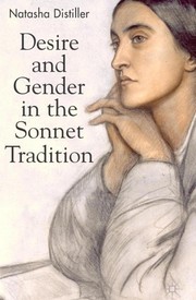 Front cover of Desire, gender and the sonnet tradition by Natasha Distiller