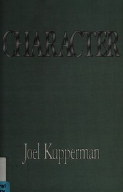 Cover of Character by Joel Kupperman