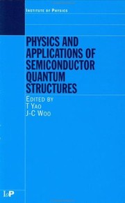 Front cover of Physics and applications of semiconductor quantum structures by International Workshop on Physics and Applications of Semiconductor Quantum Structures (1998 Cheju Island, Korea)