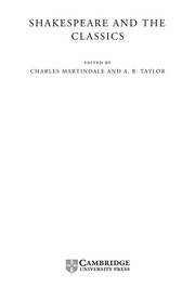 Cover of Shakespeare and the classics by Unknown
