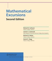 Front cover of Mathematical excursions by Richard N. Aufmann