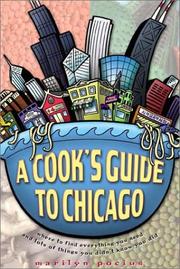 Front cover of A Cook's Guide to Chicago by Marilyn Pocius