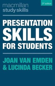 Cover of Presentation Skills for Students by Joan van Emden