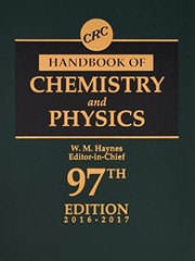 Cover of CRC Handbook of Chemistry and Physics, 97th Edition by William M. Haynes