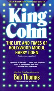 Cover of King Cohn by Thomas, Bob