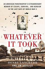 Cover of Whatever It Took by Henry Langrehr