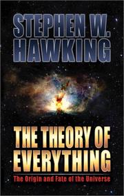 Front cover of The theory of everything by Stephen Hawking