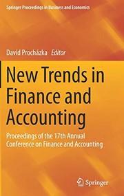 Cover of New Trends in Finance and Accounting by David Procházka