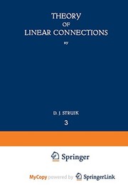 Front cover of Theory of Linear Connections by D. J. Struik
