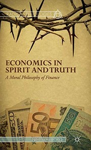 Front cover of Economics in Spirit and Truth by N. Wariboko