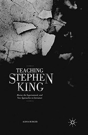 Cover of Teaching Stephen King by A. Burger