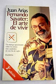 Front cover of Fernando Savater, el arte de vivir by Juan Arias