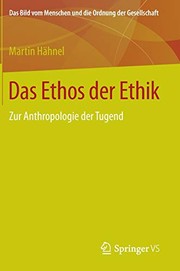 Cover of Das Ethos der Ethik by Martin Hähnel