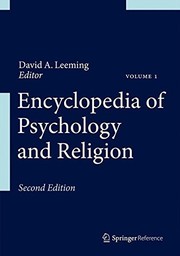 Front cover of Encyclopedia of Psychology and Religion by David A. Leeming