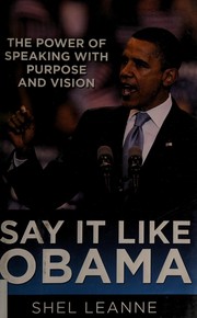 Front cover of Say it like Obama by Shelly Leanne