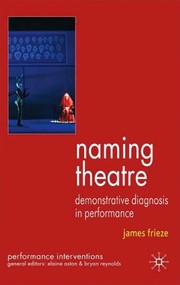 Cover of Naming theatre by Unknown