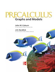Cover of Precalculus by John W. Coburn