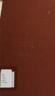 Front cover of Environmental economics by Sir Alan Howard Cottrell