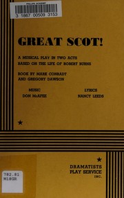 Cover of Great Scot! by Don McAfee