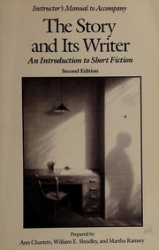 Front cover of Instructor's manual to accompany The story and its writer--Second Edition by Ann Charters