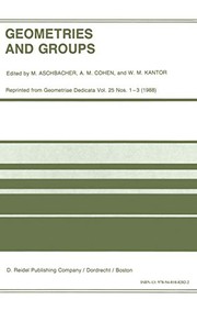 Cover of Geometries and Groups by M. Aschbacher