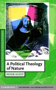 Front cover of POLITICAL THEOLOGY OF NATURE by PETER SCOTT