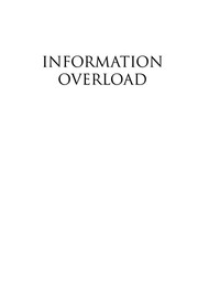 Cover of Information overload by Guus Pijpers