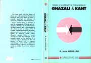 Cover of The idea of universality of ethical norms in Ghazali and Immanuel Kant by M. Amin Abdullah