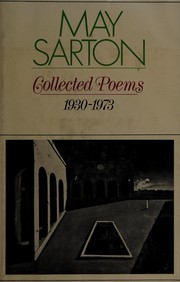 Cover of Collected poems (1930-1973) by May Sarton