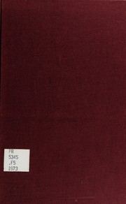 Front cover of Epic suggestion in the imagery of the Waverley novels by Christabel Forsyth Fiske