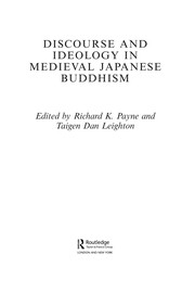 Front cover of Discourse and ideology in medieval Japanese Buddhism by Unknown
