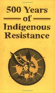 Front cover of 500 Years Of Indigenous Resistance by Gord Hill