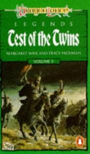 Front cover of Test of the Twins by Margaret Weis