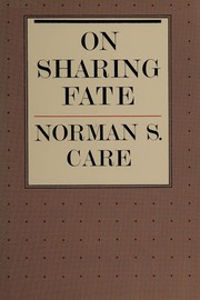 Cover of On sharing fate by Norman S. Care