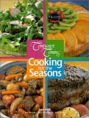 Front cover of Cooking for the Seasons (Company's Coming Special Occasion) by Jean Pare