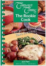 Front cover of The Rookie Cook (Company's Coming) by Jean Pare