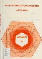 Front cover of The UK census of population, 1981 by John C. Dewdney