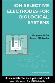 Cover of Ion-selective electrodes for biological systems by Christopher H. Fry