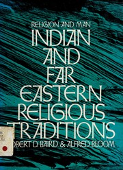 Cover of Indian and Far Eastern religious traditions by Robert D. Baird