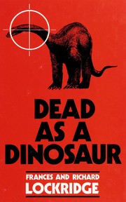 Front cover of Dead as a dinosaur by Frances Louise Davis Lockridge