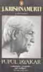 Cover of J. Krishnamurti by Pupul Jayakar