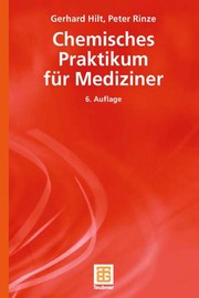 Front cover of Chemisches Praktikum fu r Mediziner by Gerhard Hilt