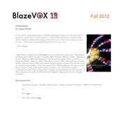 Cover of Blazevox by Adam Fieled
