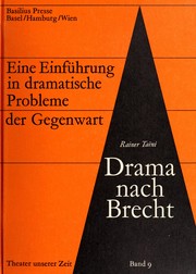 Cover of Drama nach Brecht by Rainer Taëni