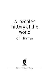 Front cover of A People's History of the World by Chris Harman