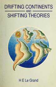 Front cover of Drifting continents and shifting theories by LeGrand, H. E.