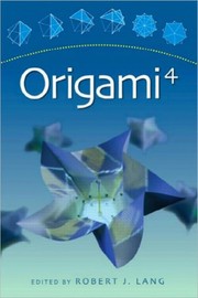 Cover of Origami 4 by Robert J. Lang