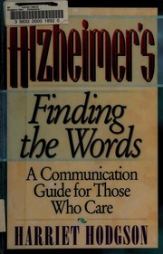 Front cover of Alzheimers by Harriet W. Hodgson