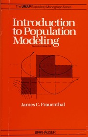 Front cover of Introduction to population modeling by J. C. Frauenthal